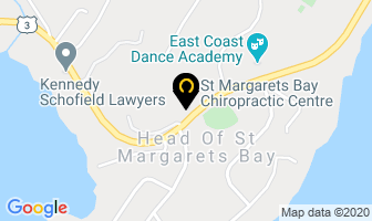 St Margarets Bay Chiropractic Centre in Halifax map