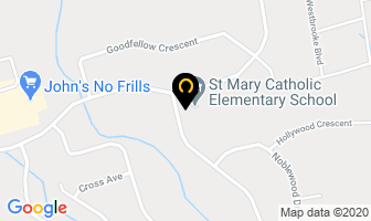 St Mary Child Care in Kingston map