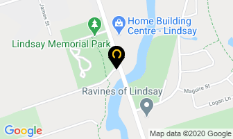 St Mary's Cemetery in Lindsay map