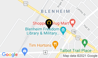 St Mary's Hall in Chatham-Kent map