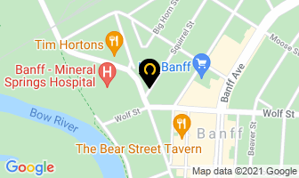 St Mary's Parish in Banff map