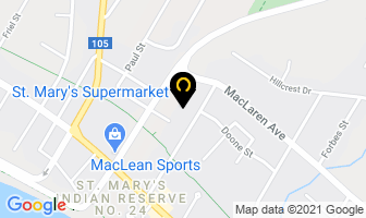 St Mary's Supermarket in Fredericton map