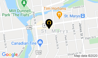 St Marys Wood Products in Saint Marys map