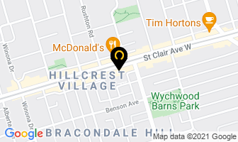 St Matthews Bracondale House in Orillia map