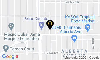 St Patrick's Catholic Church in Edmonton map