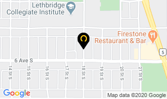 St Paul Elementary School in Lethbridge map