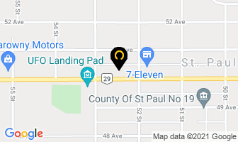 St Paul Lodge in Armstrong map