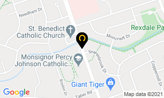 St Paul The Apostle Anglican in Etobicoke map