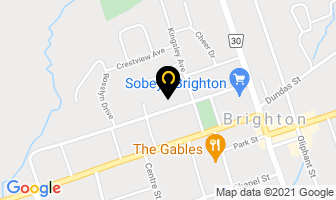 St Pauls Anglican Church in Brighton map