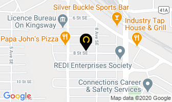 St Peter Lutheran Church in Medicine Hat map