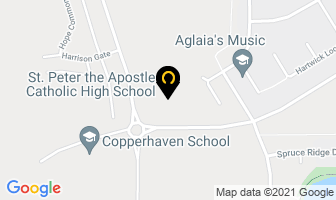 St Peter The Apostle Catholic High School in Spruce Grove map
