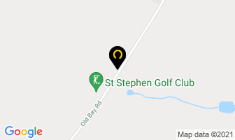 St Stephen Golf Club in Oak Bay map