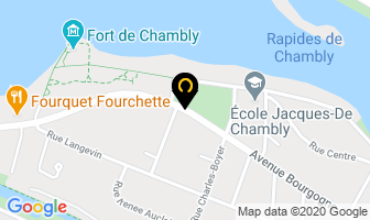 St Stephens Anglican Church in Chambly map