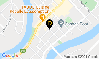 St-Sulpice Hotel De Ville in L'Assomption map