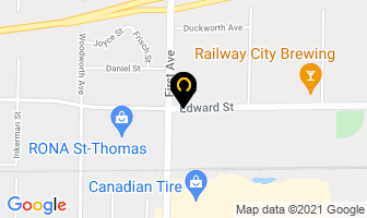 St Thomas Energy Inc in Baie-Comeau map