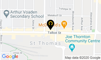 St Thomas Tire Service Ltd in Baie-Comeau map