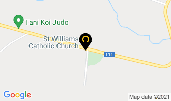 St Williams Catholic Church in Saint Martins map