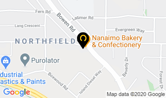 Staffquest in Nanaimo map