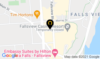 Stagevision Inc in Niagara Falls map