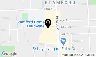 Stamford Home Hardware in Niagara Falls map