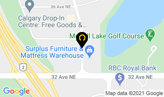 Stampede Printing in Calgary map