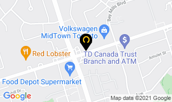Standard Driving School in Orillia map