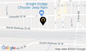 Standard Motors in Swift Current map