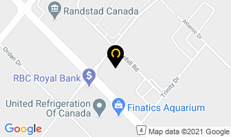 Stanfab Custom Metal Fabrication in Mississauga map
