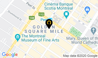 Stanley Court in Montreal map