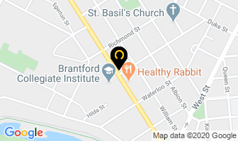 Stanzlik Shelley in Brantford map