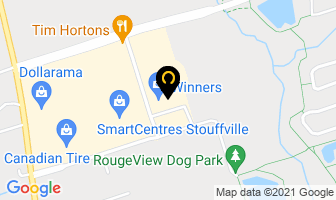 Staples in Whitchurch-stouffville map