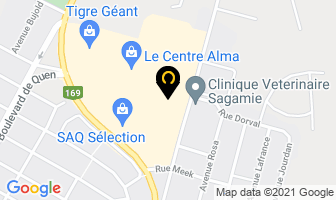 Staples in Alma map