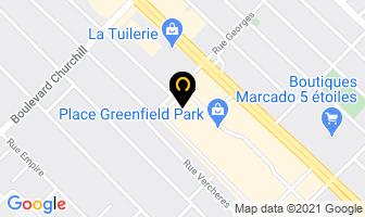 Staples in Longueuil map