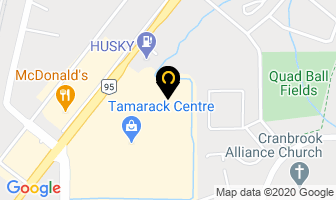 Staples in Cranbrook map