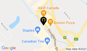 Staples Business Depot in Miramichi map