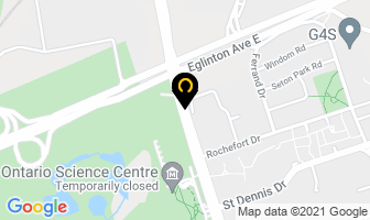 Star Beauty Services in Toronto map