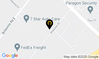 Star Exhaust Systems Int'l Inc in Mississauga map