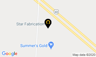 Star Fabrication Ltd in Greenview No. 16 map