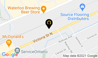 Star Fencing Inc in Kitchener map