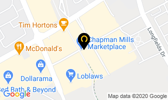 Star Nail in Guelph map