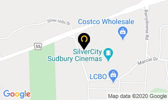 Starbucks in Sudbury map