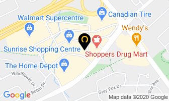 Starbucks in Kitchener map