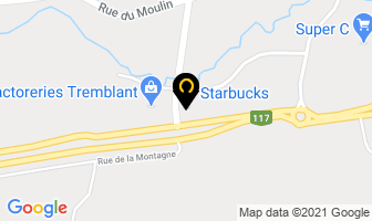 Starbucks in Mont-Tremblant map