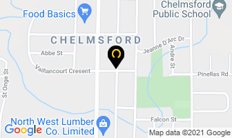 Starlite Music Service in Chelmsford map