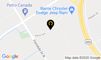 State Farm Insurance Sandra Behlok in Barrie map