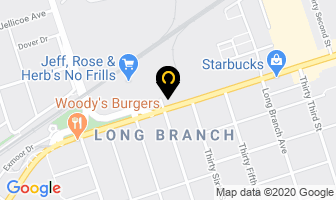State Of Georgia in Etobicoke map