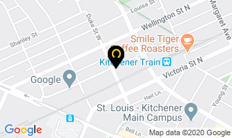 Station Dental Office in Kitchener map