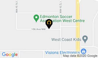 Status Motoring Company in Edmonton map