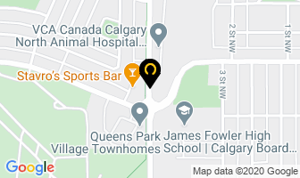 Stavros Sportsbar in Calgary map