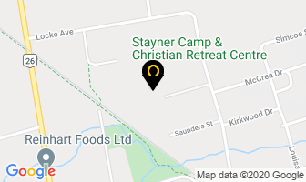 Stayner Bible Conference Grounds in Stayner map